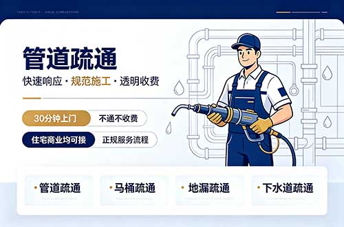 东戴河管道疏通