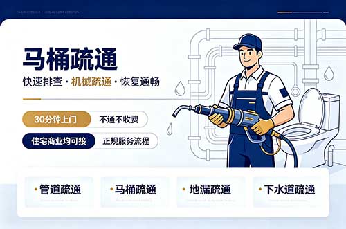 东戴河马桶疏通