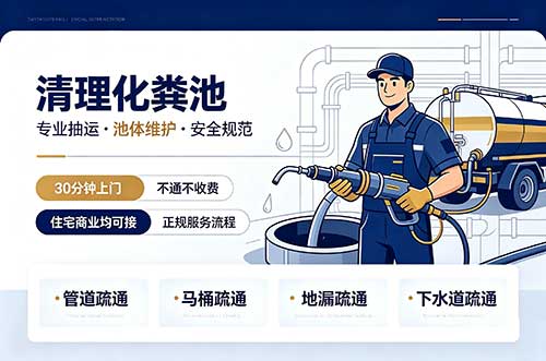 东戴河清理化粪池